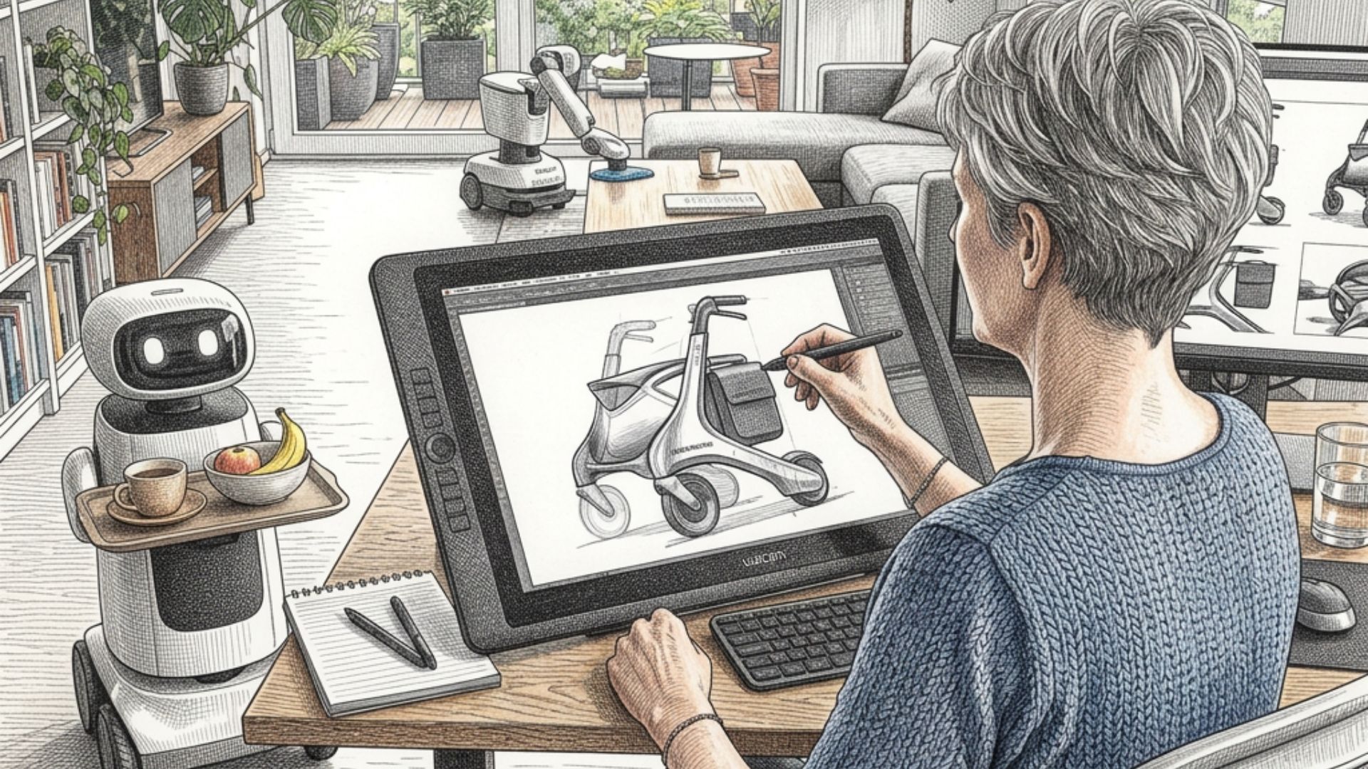 Bildmotiv zum Beitrag &bdquo;Wer hat hier die Vorstellungskraft?&ldquo;, KI-generiert mit Adobe Firefly